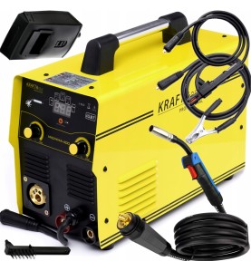 KRAFT&DELE KD811 MIG/MMA 400A inverteres hegesztőgép - fő kép tartozékokkal