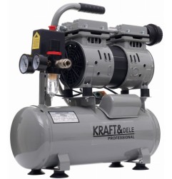 Kompresor bezolejowy KRAFT&DELE KD1384 9L 550W | Wydajna sprężarka warsztatowa 8 bar - zdjęcie główne