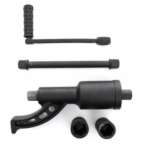 Übersetzungsschlüssel 1:78 8000 Nm im Koffer KRAFT&DELE KD1123 – Set für LKW-Räder