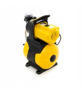 Kraft&Dele KD743 Gartenpumpe aus der Perspektive des hinteren Gehäuses