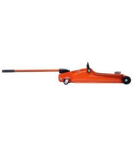 Seitenansicht des flachen 3T Kraft&Dele KD1307 Wagenhebers