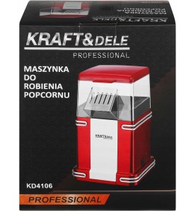 KRAFT&DELE KD4106 pattogatottkukorica-készítő doboza a termék nyomatával