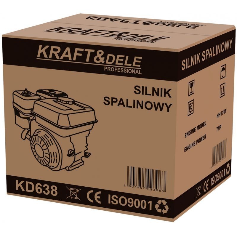 Vidaus degimo variklis 7AG velenas 20mm KRAFT&DELE KD638 Vidaus degimo variklis 7AG velenas 20mm KRAFT&DELE KD638