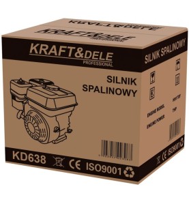 KRAFT&DELE KD638 benzininio variklio kartoninė pakuotė