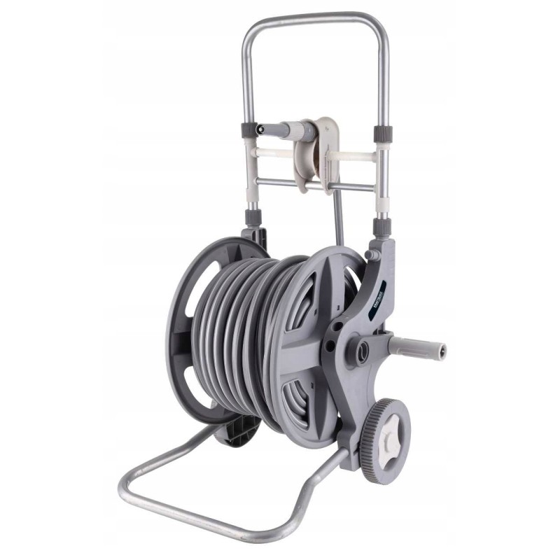 Gartenschlauchwagen mit Schlauch 45m + 2m 1/2" KRAFT&DELE KD2078