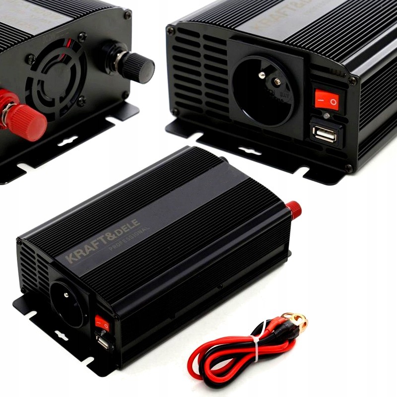 KRAFT&DELE KD1250 Autós inverter 12V 350W/700W KRAFT&DELE KD1250 Autós inverter 12V 350W/700W