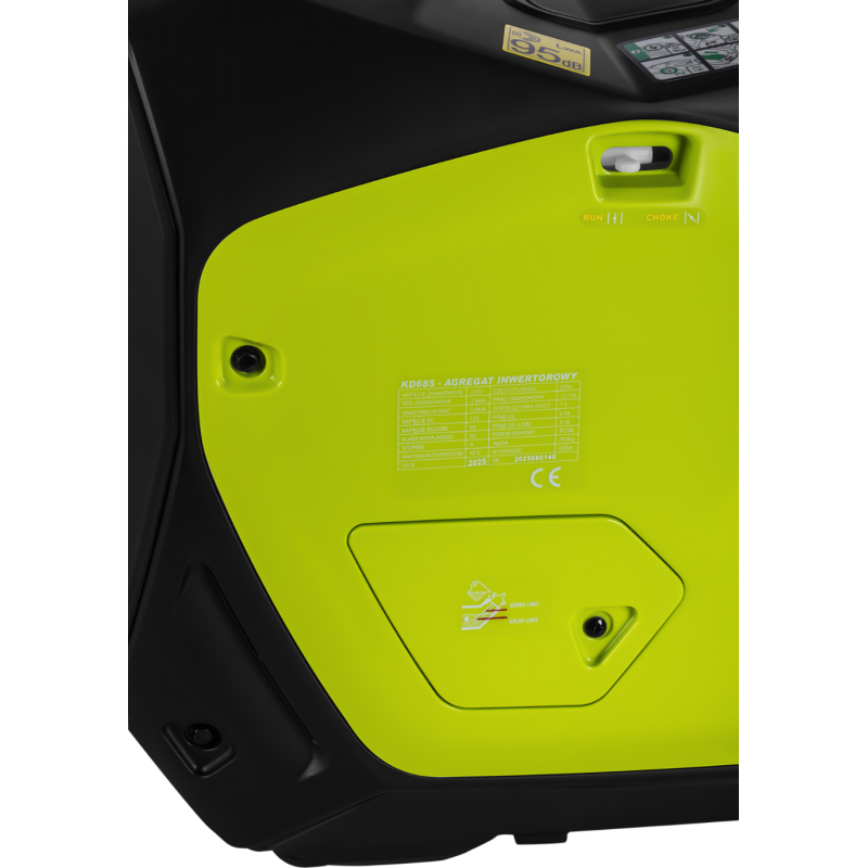 KRAFT&DELE KD685 3kW inverteres áramfejlesztő