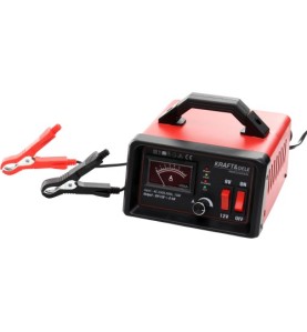 Kraft&Dele Batterieladegerät KD1288 - Hauptfoto mit Kabeln