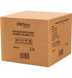 A 10L-es KD4187 vadász bogrács karton csomagolása