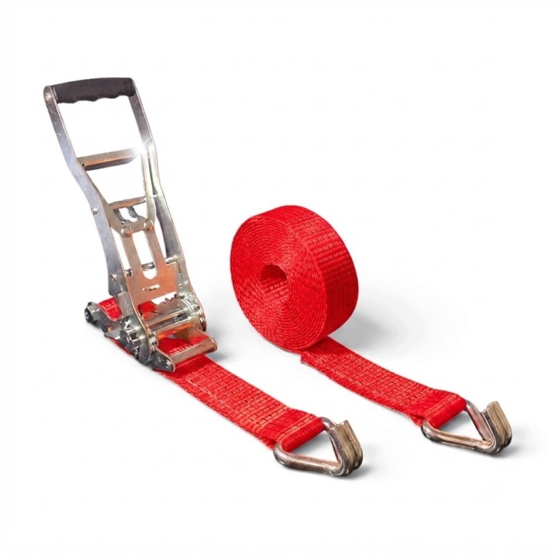 Pas Transportowy ERGO 10m/ 5T/ 50mm z Napinaczem TUV Premium POLSKI PRODUKT
