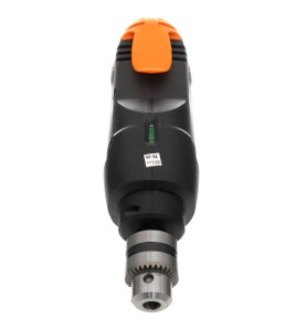 Wkrętarka elektryczna KRAFT&DELE KD1698 1500W - widok z góry na wbudowaną poziomnicę