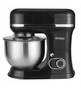 Widok z boku na robot kuchenny Kraft&Dele KD4147 z misą ze stali nierdzewnej