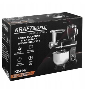 Pudełko z robotem kuchennym Kraft&Dele KD4147 widok z ukosa