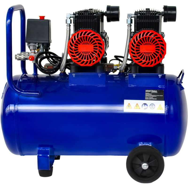 KRAFT&DELE KD4093 olajmentes kompresszor 50L 3000W