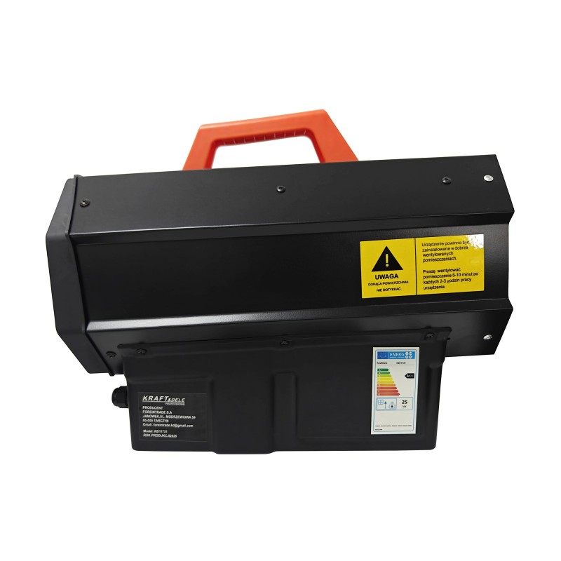 25kW Gázos hőlégfúvó + AUTOMATA nyomáscsökkentő KD11731
