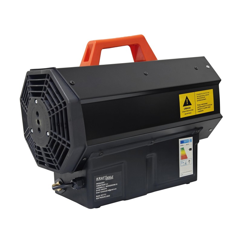 25kW Gázos hőlégfúvó + AUTOMATA nyomáscsökkentő KD11731