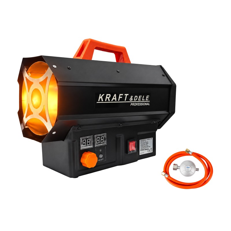 Dujinis šildytuvas 25kW + AUTOMATINIS reduktorius KD11731