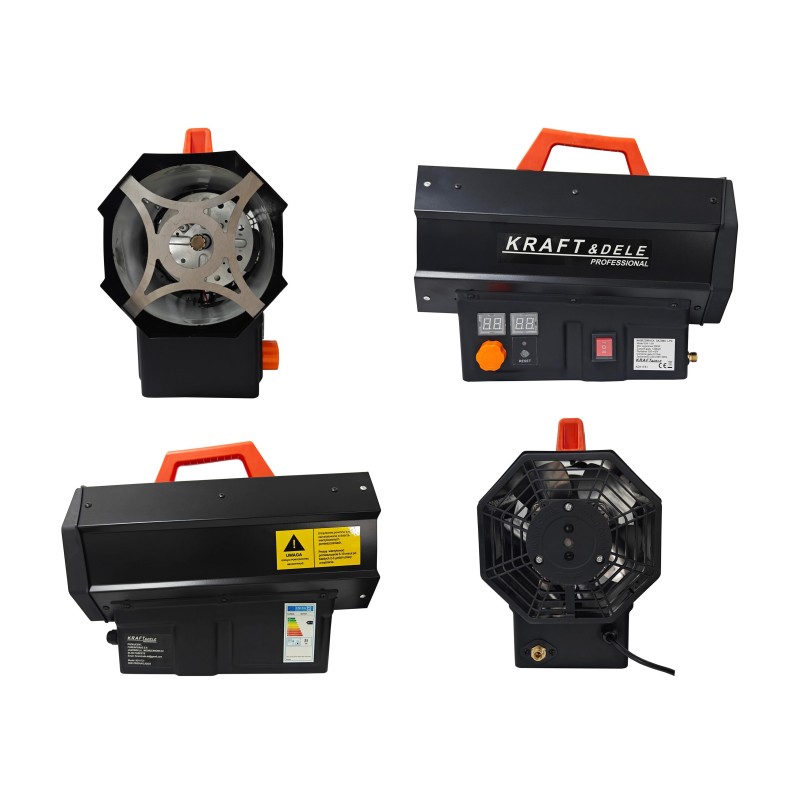 Dujinis šildytuvas 25kW + AUTOMATINIS reduktorius KD11731