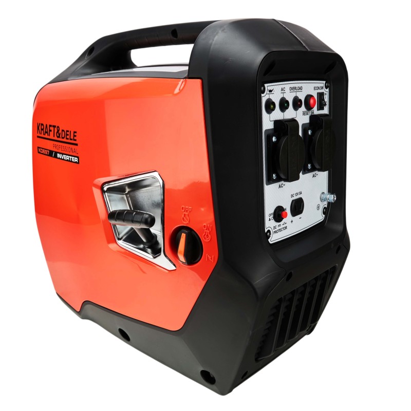 KRAFT&DELE KD697 inverteres áramfejlesztő 2,3kW / 2,5kW / 230V KRAFT&DELE KD697 inverteres áramfejlesztő 2,3kW / 2,5kW / 230V