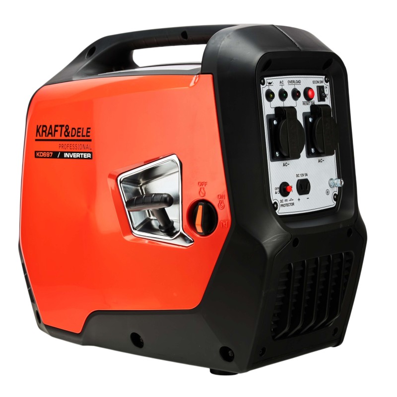 KRAFT&DELE KD697 inverteres áramfejlesztő 2,3kW / 2,5kW / 230V KRAFT&DELE KD697 inverteres áramfejlesztő 2,3kW / 2,5kW / 230V