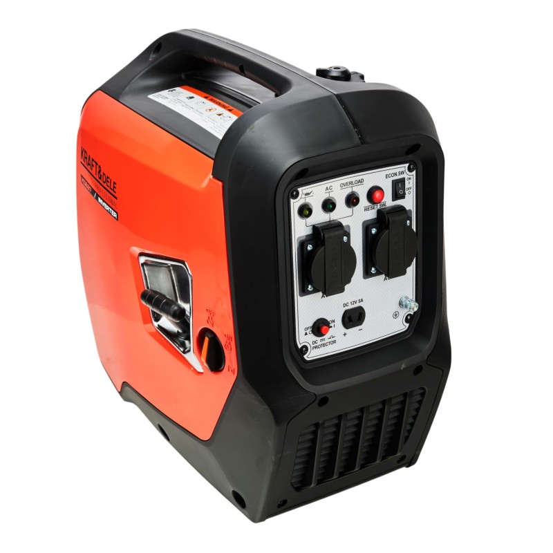 KRAFT&DELE KD697 inverteres áramfejlesztő 2,3kW / 2,5kW / 230V KRAFT&DELE KD697 inverteres áramfejlesztő 2,3kW / 2,5kW / 230V