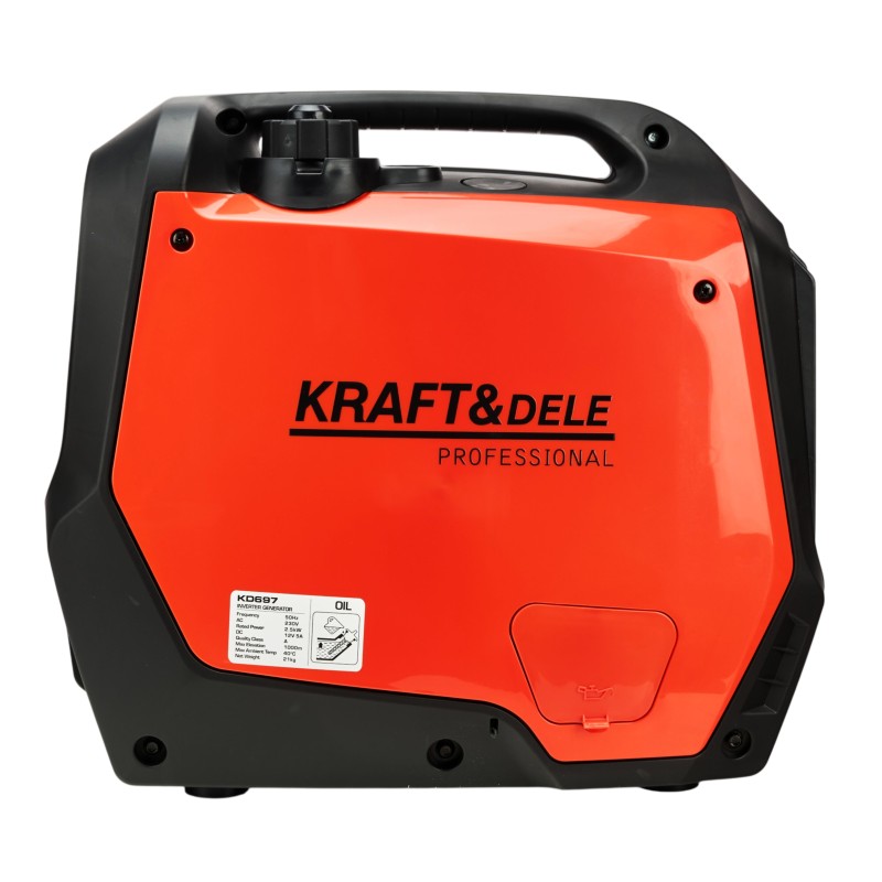KRAFT&DELE KD697 inverteres áramfejlesztő 2,3kW / 2,5kW / 230V KRAFT&DELE KD697 inverteres áramfejlesztő 2,3kW / 2,5kW / 230V