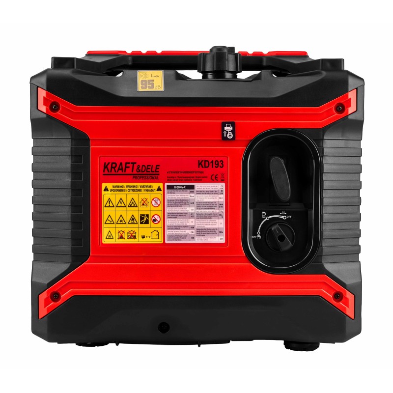 Inverterinis elektros generatorius 2500W 230V KRAFT&DELE KD193