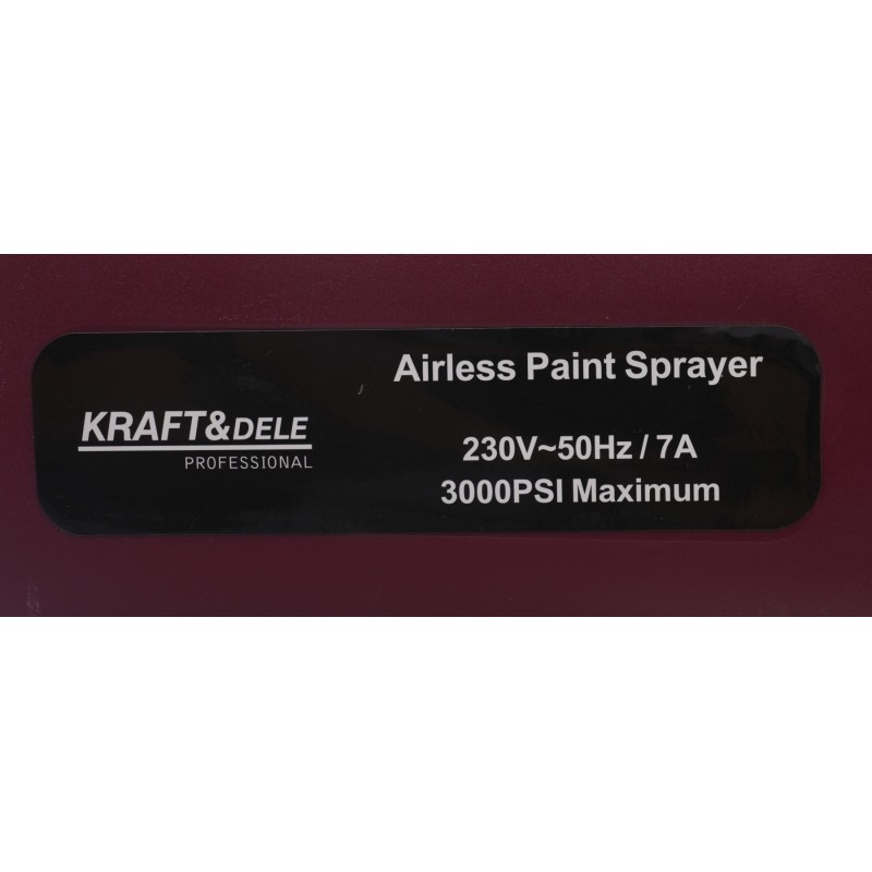 KRAFT&DELE KD1747 hidrodinamikus festékszóró berendezés