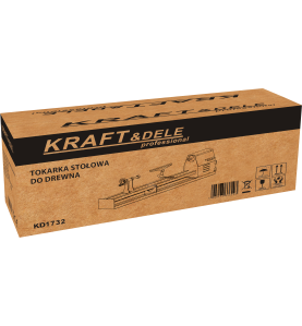 Opakowanie kartonowe tokarki do drewna Kraft&Dele KD1732