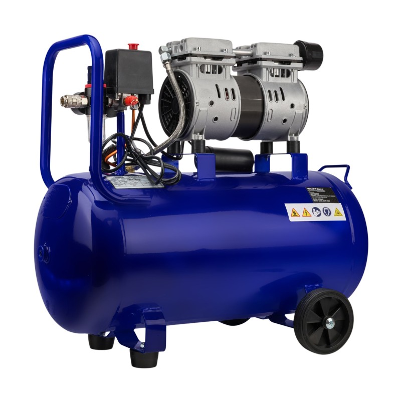 Olajmentes kompresszor 50L 1500W 290L/perc KRAFT&DELE KD4048 Olajmentes kompresszor 50L 1500W 290L/perc KRAFT&DELE KD4048
