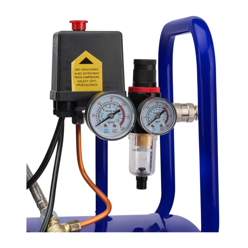 Olajmentes kompresszor 50L 1500W 290L/perc KRAFT&DELE KD4048 Olajmentes kompresszor 50L 1500W 290L/perc KRAFT&DELE KD4048