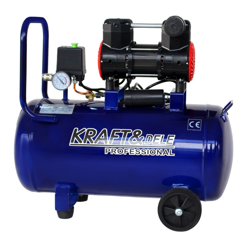 Olajmentes kompresszor 50L 1500W 290L/perc KRAFT&DELE KD4092 Olajmentes kompresszor 50L 1500W 290L/perc KRAFT&DELE KD4092