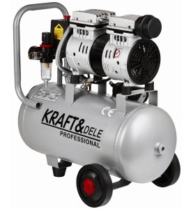 Kompresor bezolejowy 24L 1200W Kraft&Dele KD1395 - zdjęcie główne