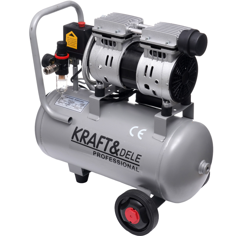 Olajmentes kompresszor 24L 1200W KRAFT&DELE KD1395