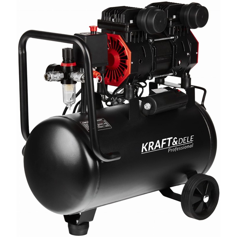 Olajmentes kompresszor 24L KRAFT&DELE KD1385 Olajmentes kompresszor 24L KRAFT&DELE KD1385