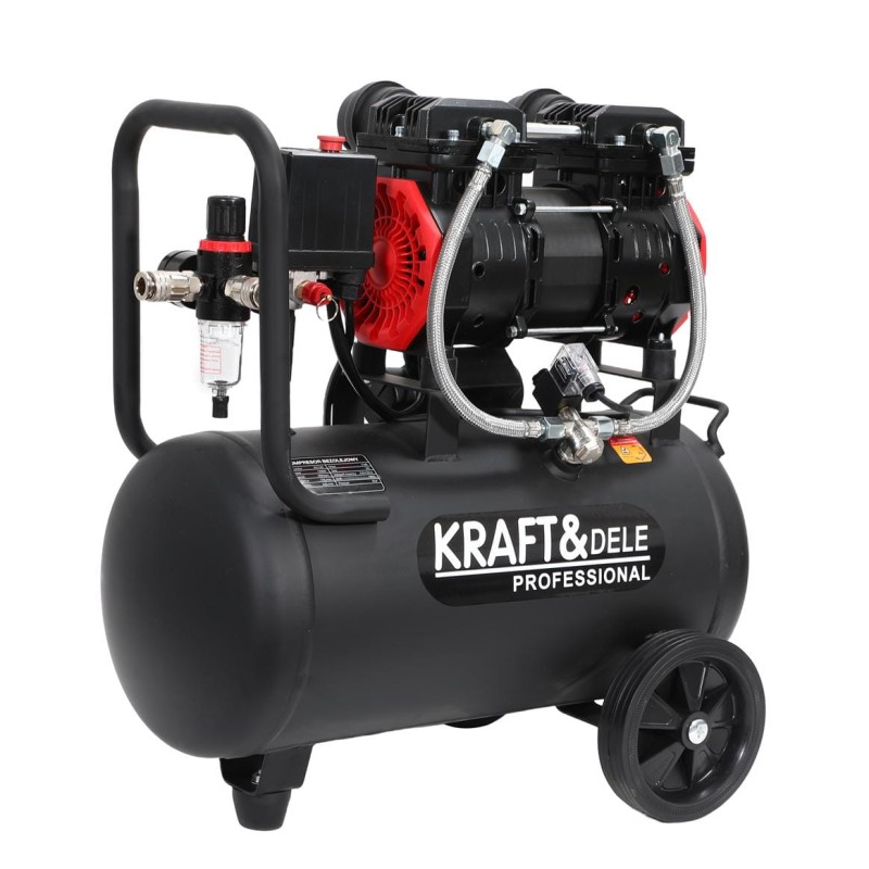 Olajmentes kompresszor 24L KRAFT&DELE KD1385 Olajmentes kompresszor 24L KRAFT&DELE KD1385