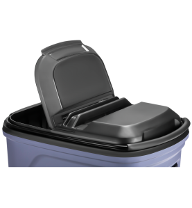 Otwarta pokrywa zbiornika na wodę w myjce akumulatorowej KD5372
