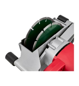 Bruzdownica 150mm KD1538 - widok na zamontowane tarcze diamentowe