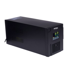 Zasilacz awaryjny UPS 2000VA 1200W LCD KD1930 - widok z ukosa na lewy bok