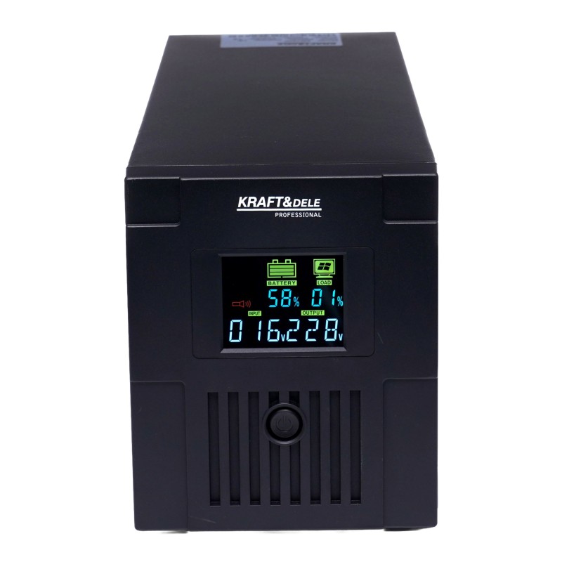 Zasilacz awaryjny UPS 2000VA 1200W LCD KRAFT&DELE KD1930