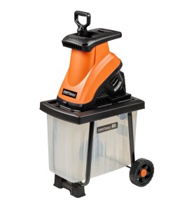 Elektrischer Gartenhäcksler KD5212 mit Stopfer im Einfülltrichter