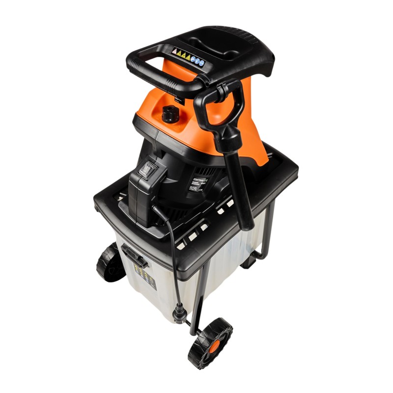 Elektrischer Gartenhäcksler 3000W 45mm 55L KRAFT&DELE KD5212 Elektrischer Gartenhäcksler 3000W 45mm 55L KRAFT&DELE KD5212