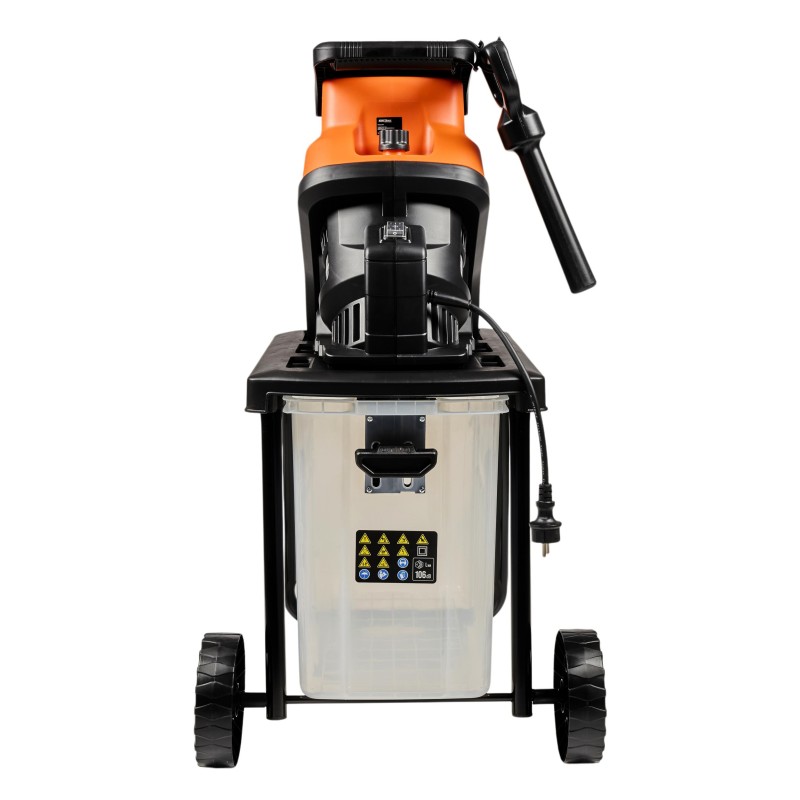Elektrischer Gartenhäcksler 3000W 45mm 55L KRAFT&DELE KD5212 Elektrischer Gartenhäcksler 3000W 45mm 55L KRAFT&DELE KD5212