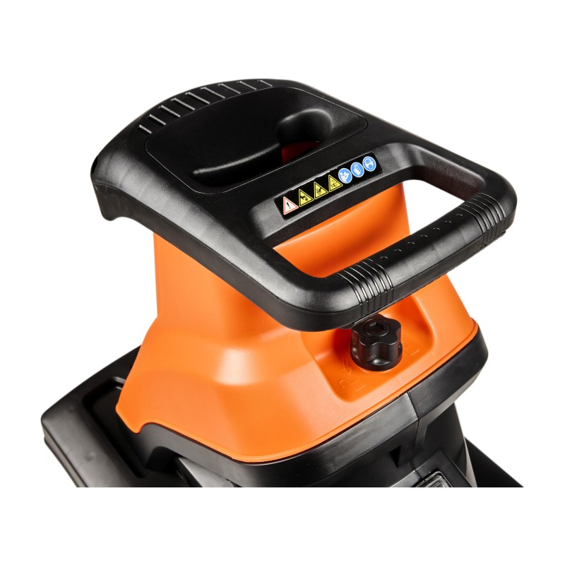 Elektrischer Gartenhäcksler 3000W 45mm 55L KRAFT&DELE KD5212 Elektrischer Gartenhäcksler 3000W 45mm 55L KRAFT&DELE KD5212