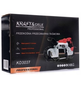 Tragbare Bandsäge 1900W KD3037 - Kartonverpackung des Produkts