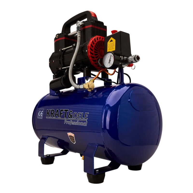 Olajmentes kompresszor 24L 1390W KRAFT&DELE KD2128 Olajmentes kompresszor 24L 1390W KRAFT&DELE KD2128