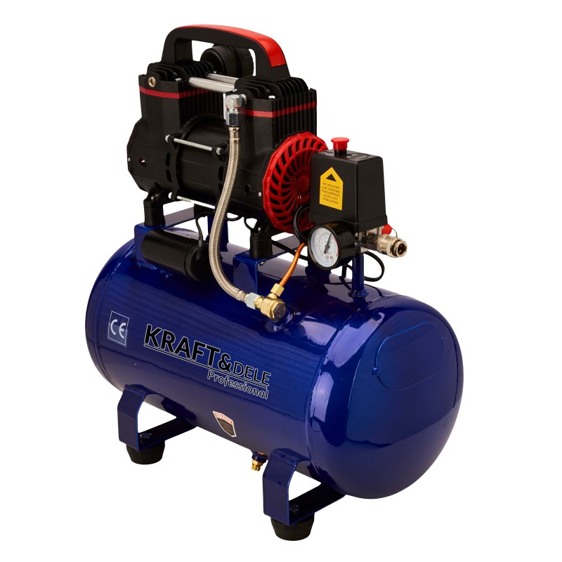 Olajmentes kompresszor 24L 1390W KRAFT&DELE KD2128 Olajmentes kompresszor 24L 1390W KRAFT&DELE KD2128