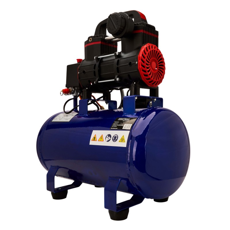 Olajmentes kompresszor 24L 1390W KRAFT&DELE KD2128 Olajmentes kompresszor 24L 1390W KRAFT&DELE KD2128