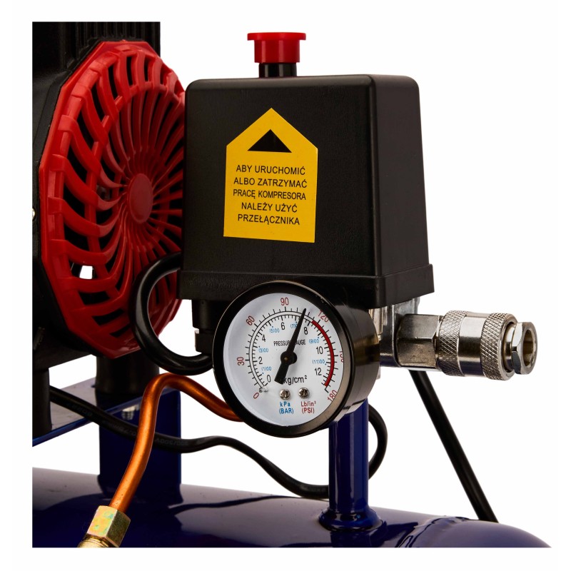 Olajmentes kompresszor 24L 1390W KRAFT&DELE KD2128 Olajmentes kompresszor 24L 1390W KRAFT&DELE KD2128