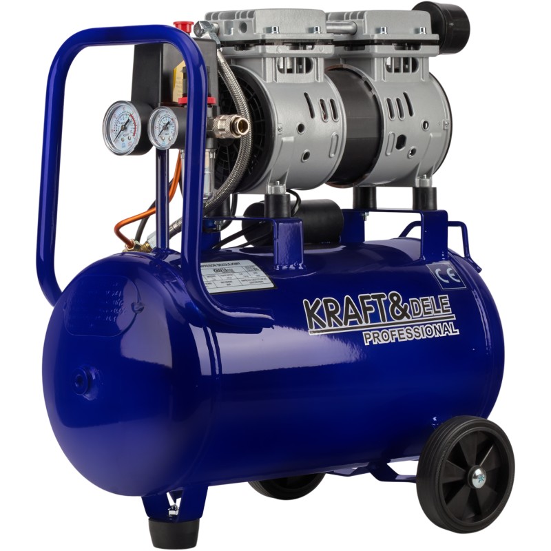 Olajmentes kompresszor 24L 1200W KRAFT&DELE KD4099